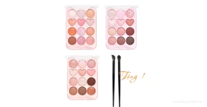 Bảng phấn mắt 12 ô mịn lì kèm nhũ Sivanna Colors Wafer Berry Eye Palette HF635