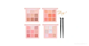 Bảng phấn mắt 9 ô Sivanna Colors Tiny Cute Eye Palette