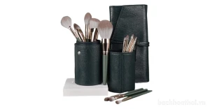 Bộ cọ trang điểm 14 cây kèm bao da sang trọng