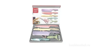 Bộ dao làm bếp đa năng 6 món Besico Kitchen Knife Set Thái Lan