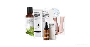 Bộ dưỡng trắng da cho mặt Vibrant Glamour Rapid Skin Bleaching Cream