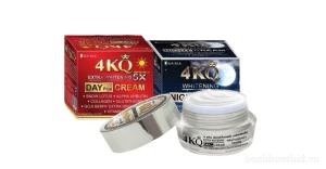 Kem dưỡng trắng da mờ thâm Bell Rich 4KQ Whitening