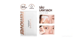 Khăn giấy ướt tẩy trang O.TWO.O Remover chiết xuất trái bơ dịu nhẹ