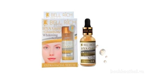 Serum vàng 24K dưỡng trắng da ngăn lão hóa Bell Rich Hya Gold Glutathione