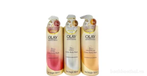 Sữa tắm trắng da dưỡng ẩm Olay Body Science B3 Vitamin C Creme Body Wash bản Thái