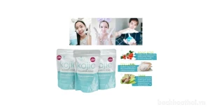 Xà phòng rửa mặt bổ xung colagen ốc sên Kojic Collagen Soap
