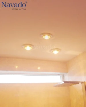 Đèn sưởi nhà tắm 3 bóng âm trần Nav-6013