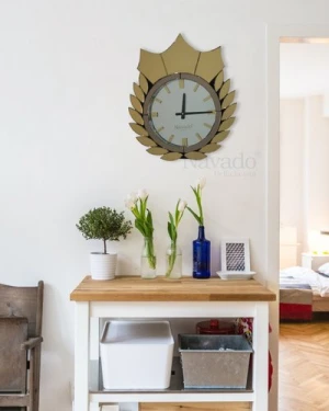 Đồng hồ treo tường phòng khách nghệ thuật Cali