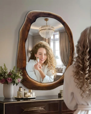 Gương bàn trang điểm khung gỗ NAV 2145