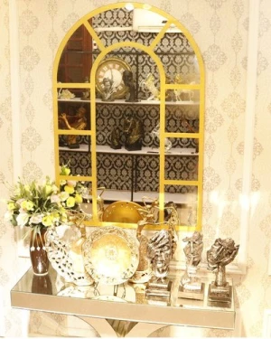 Gương bỉ trang trí nội thất phòng khách