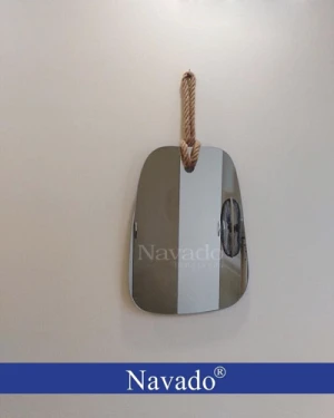 Gương decor bàn trang điểm dây thừng