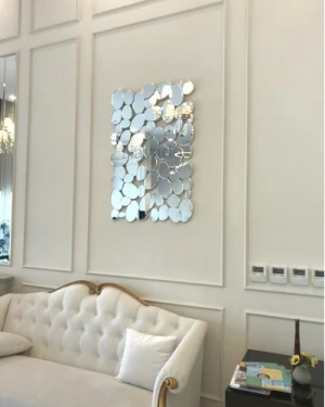 Gương decor trang trí treo tường phòng khách