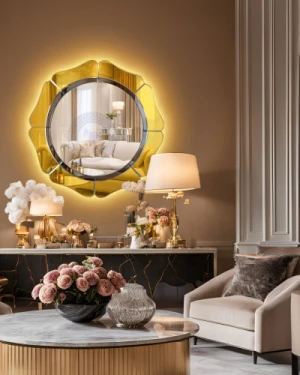 Gương LED nghệ thuật Gerber NAV 6001-LNT