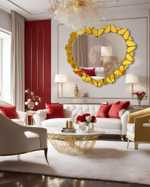 Gương nghệ thuật bàn trang điểm