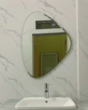 Gương nhà tắm mài vát nghệ thuật NAV 010