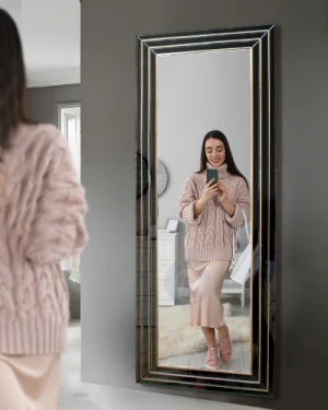 Gương soi toàn thân cao cấp King Black NAV 2075