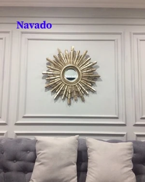 Gương tân cổ điển trang trí phòng khách