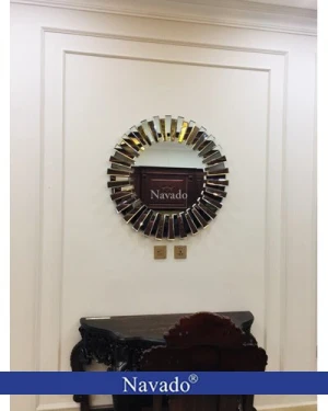 Gương trang trí Mystery (black-gold)