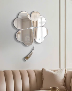 Gương trang trí phòng khách cỏ 4 lá NAV 2140