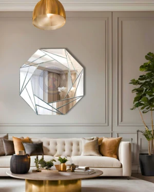 Gương treo tường nghệ thuật mẫu Kevia NAV 2089