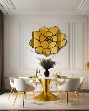 Gương treo tường nghệ thuật Rose