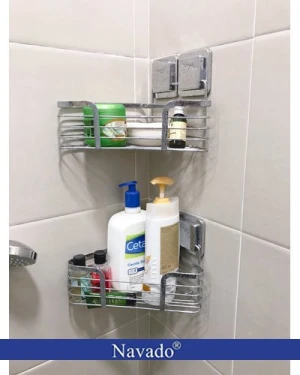 Kệ góc inox 2 tầng Gs-5010