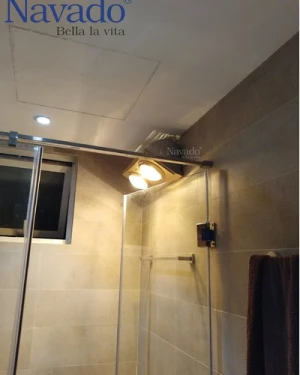 Sản xuất đèn sưởi treo tường phòng tắm 2 bóng cao cấp