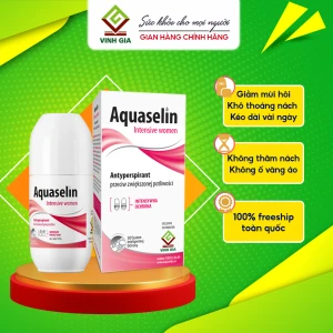 Lăn khử mùi dành cho nữ Aquaselin Intensive Women 50ml (màu đỏ hồng)