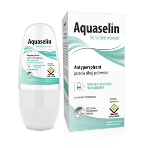 Lăn khử mùi dành cho nữ Aquaselin Sensitive Women 50ml (màu xanh nhạt)