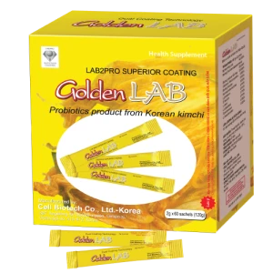 Men vi sinh Golden Lab từ Kim chi Hàn Quốc (20 gói và 60 gói)