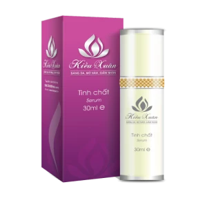 Tinh chất serum Kiều Xuân Giúp làm mờ các vết nám, sạm, tàn nhang, đốm nâu trên da