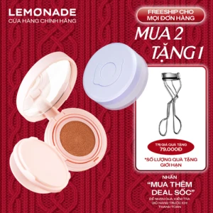 COMBO LEMONADE PHẤN PHỦ SUPERMATTE NO MAKEUP LOOSE POWDER & PHẤN NƯỚC SUPERMATTE CUSHION