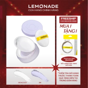PHẤN PHỦ MỎNG NHẸ KIỀM DẦU THUẦN CHAY CHỐNG NẮNG LEMONADE SUPERMATTE NO MAKEUP LOOSE POWDER
