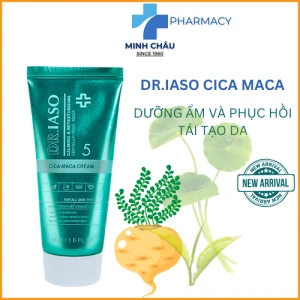 DR IASO CICA-MACA D34, Kem dưỡng ẩm và phục hồi cho da khô do thời tiết, Chàm, Vẩy nến, Eczema.