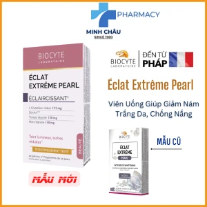 Éclat Extrême Pearl viên uống giúp giảm nám, trắng da, chống nắng