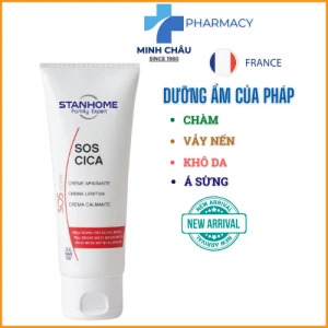 Sos Cica 75ml Kem dưỡng ẩm phục hồi cho da mặt và cơ thể giúp giảm Khô da, Chàm, Vẩy nến