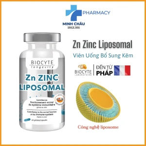 Zn Zinc Liposomal Viên uống bổ sung kẽm