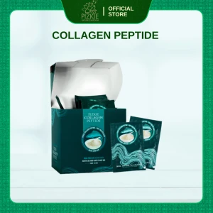 Collagen Cá Hồi COLLAGEN PEPTIDE PIZKIE Trẻ Hóa, Giảm Nếp Nhăn Túi 30 Gói 5gr