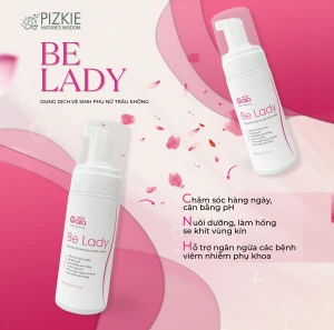 Dung Dịch Vệ Sinh Phụ Nữ Trầu Không Be Lady