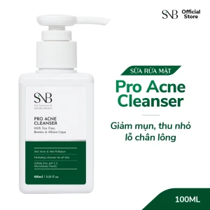 Sữa Rửa Mặt Cho Da Mụn PRO ACNE CLEANSER - Giảm Mụn, Làm Sạch Da, Thu Nhỏ Lỗ Chân Lông