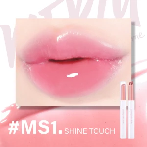 (New) Son Dưỡng Có Màu Merzy More Shine Melting Stick Balm MS01 Shine Touch