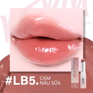 (New) Son Dưỡng Có Màu Merzy Siren Melting Color Lipbalm LB5 Nude Page