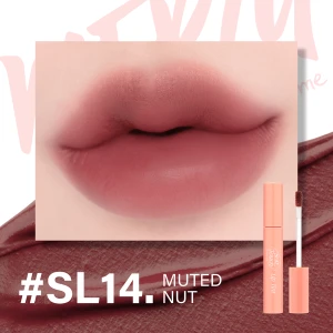(Peach Fuzz Edition) Son Kem Lì Merzy Soft Touch Lip Tint SL14