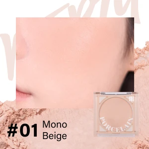 Phấn Má Hồng Merzy Porcelain Cheek Blusher 01