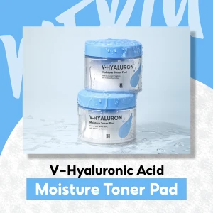 Toner Pad Dưỡng Ẩm By Merzy V-Hyaluronic Acid Moisture Toner Pad 60 miếng 120g