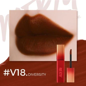 (Ver Red) Son Kem Lì Merzy The First Velvet Tint V18