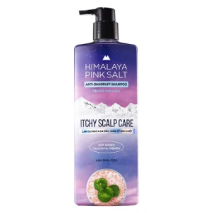 Date 8/2026 Dầu Gội Sạch Gàu, Cho Da Đầu Ngứa Himalaya Pink Salt Anti-Dandruff Shampoo - Itchy Scalp Care 650ml