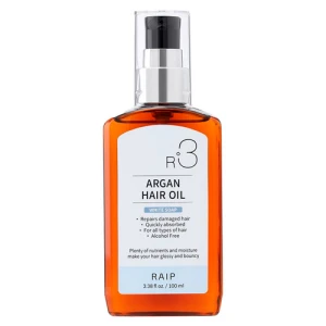 Dầu Dưỡng Hỗ Trợ Phục Hồi Tóc Hư Tổn Raip R3 Argan Hair Oil 