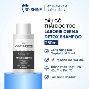 Dầu gội hỗ trợ thải độc tóc LABORIE derma Detox Shampoo 250ml