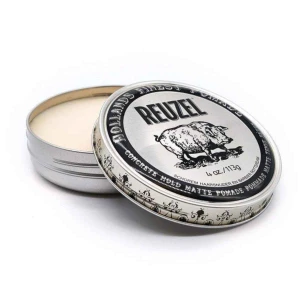 Reuzel Concrete Hold Matte Pomade (Reuzel bạc) - Chính hãng - Bản 2022